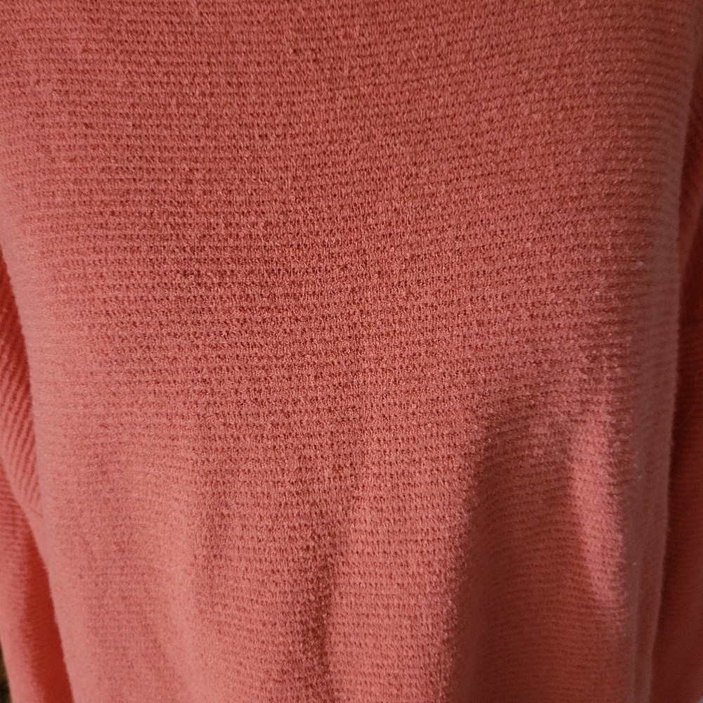 Chelsea & Theodore Pink Ruby Wool Blend Turtleneck Sweater Size M Euc - Picture 7 of 9